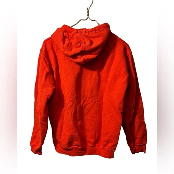 Wyoming orange hoodie pullover Gildan heavy blend small - Picture 2 of 4
